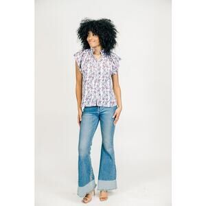 Victoria Dunn Bristol Blouse in Dahalia M
